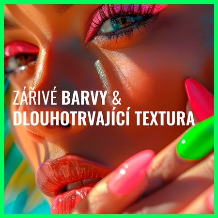 Dermacol Neon neonový lak na nehty