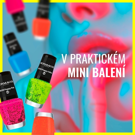 Dermacol Neon neonový lak na nehty