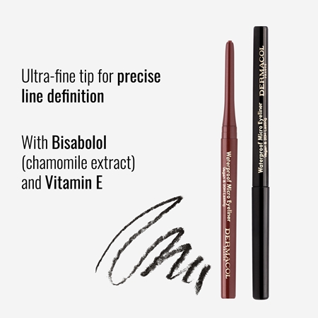 Dermacol Micro Eyeliner Waterproof Veekindel silmapliiats