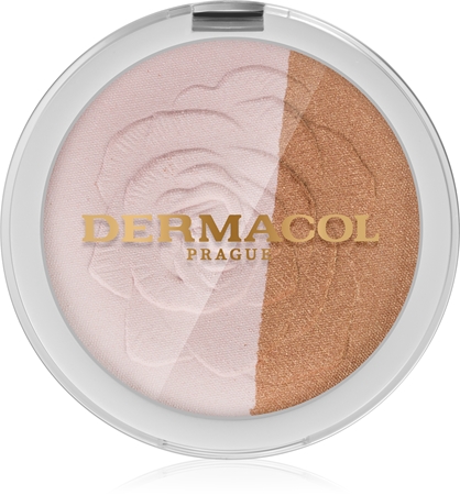 Dermacol Imperial Rose Bronzer og highlighter Med roseduft