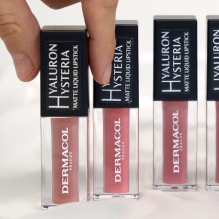 Dermacol Hyaluron Hysteria mattító folyékony rúzs