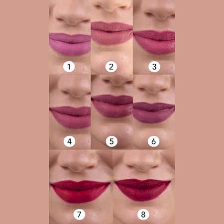 Dermacol Hyaluron Hysteria barra labial líquida mate