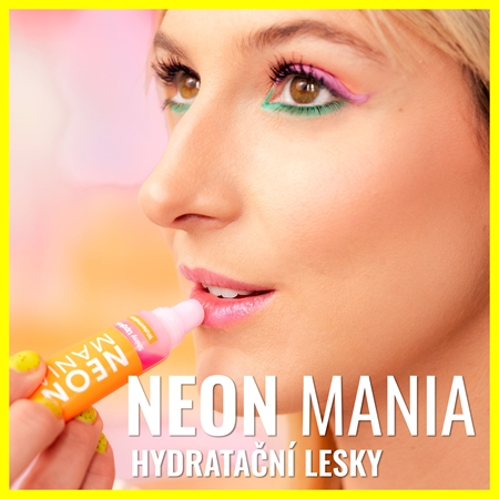 Dermacol Neon Mania lesk na rty v tubě