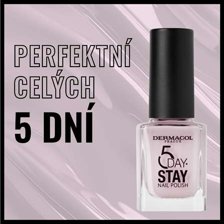 Dermacol 5 Day Stay dlouhotrvající lak na nehty