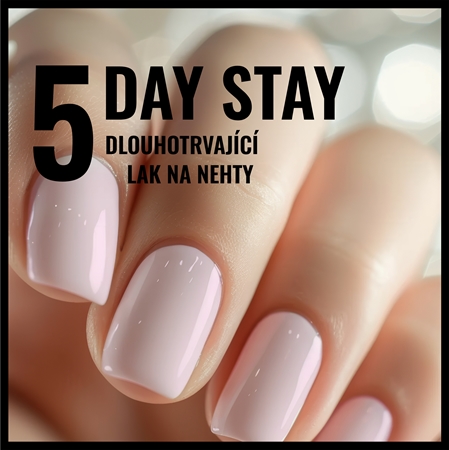 Dermacol 5 Day Stay dlouhotrvající lak na nehty
