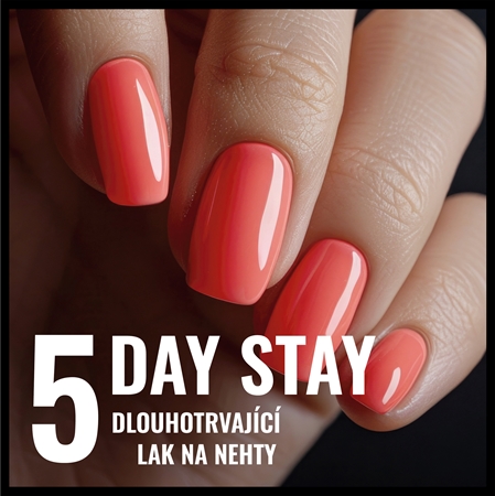 Dermacol 5 Day Stay dlouhotrvající lak na nehty