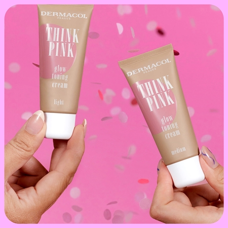 Dermacol Think Pink rozjasňujúci tónovací krém