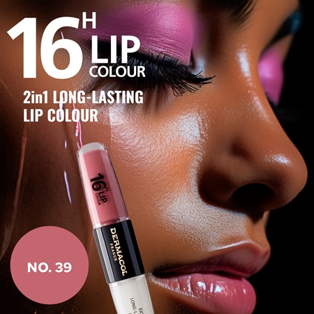 Dermacol 16H Lip Colour Kauapüsiv huulepulk ja huuleläige