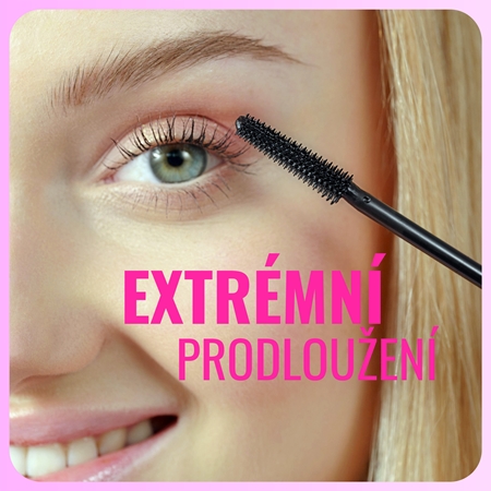 Dermacol Think Pink predlžujúca riasenka pre plné mihalnice