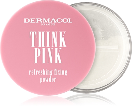 Dermacol Think Pink transparentní sypký pudr
