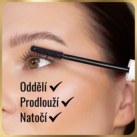 Dermacol Magic Wash Off řasenka pro prodloužení a natočení řas