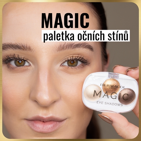 Dermacol Magic paletka očních stínů voděodolné