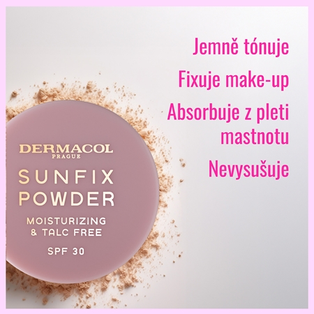 Dermacol SUNfix Powder sypký púder SPF 30