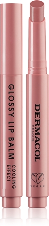 Dermacol Beauty Stick Glossy Lip Balm tápláló szájfény hűsítő hatással