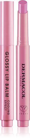Dermacol Beauty Stick Glossy Lip Balm cuidado labial com brilho com efeito resfrescante