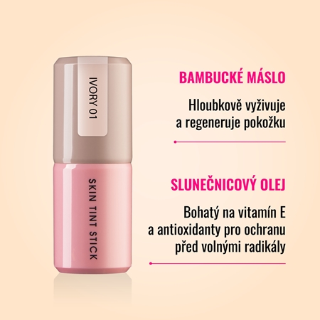 Dermacol Beauty Stick Skin Tint make-up v tyčinke