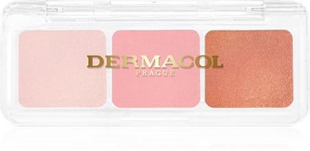 Dermacol Compact Trio paletka očných tieňov