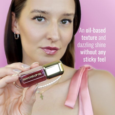 Dermacol Diamond Lip Oil λάδι με χρώμα για τα χείλη για αύξηση του αποτελέσματος