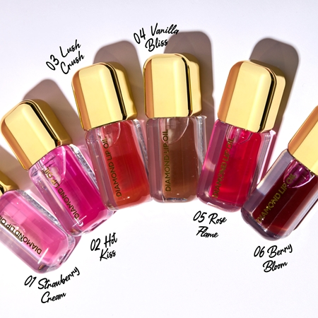 Dermacol Diamond Lip Oil λάδι με χρώμα για τα χείλη για αύξηση του αποτελέσματος