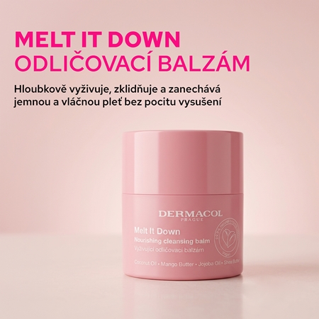 Dermacol Melt It Down odličovací balzam s obsahom oleja