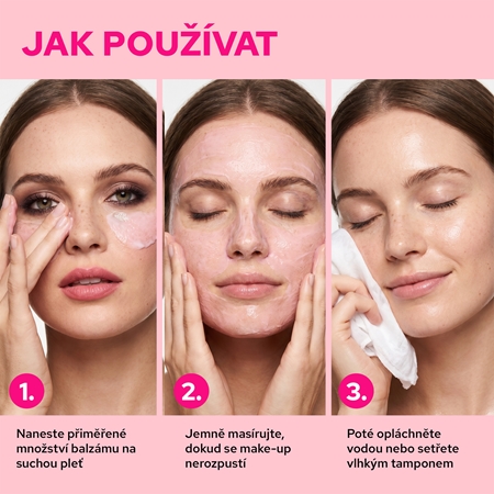 Dermacol Melt It Down odličovací balzam s obsahom oleja
