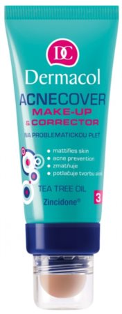 Dermacol Acne Cover puder in korektor za problematično kožo, akne