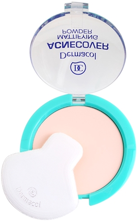 Dermacol Acne Cover pó compacto para pele problemática, acne