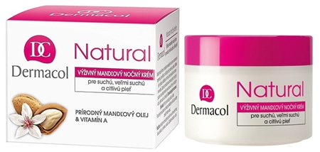 Dermacol Natural Nærende natcreme til tør og meget tør hud
