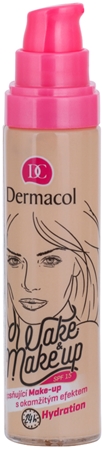 Dermacol Wake & Make-Up rozjasňující make-up s okamžitým účinkem