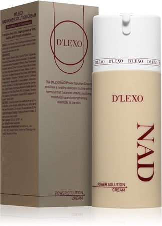 Dermaline D'LEXO NAD nährende und revitalisierende Creme für klare und glatte Haut