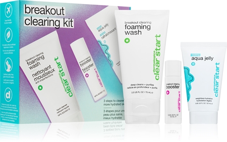 Dermalogica Daily Skin Health Breakout Clearing Kit gift set for acne-prone skin