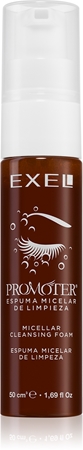 Exel Prometer Micellar Cleansing Foam espuma micelar de limpeza para o contorno dos olhos