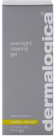 Dermalogica mediBac clearing noční hydratační gel předcházející vzniku akné