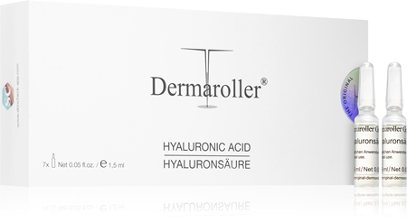 Dermaroller Hyaluronic Acid ampolas com ácido hialurónico