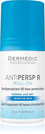 Dermedic Antipersp R rutulinis antiperspirantas normaliai ir sausai odai