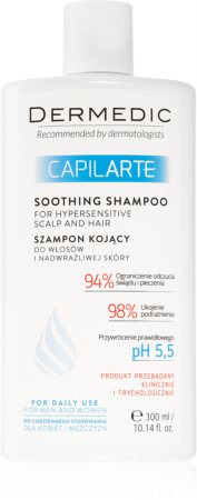 Dermedic Capilarte soothing shampoo for sensitive scalp