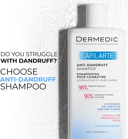 Dermedic Capilarte anti-dandruff shampoo