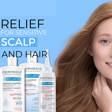 Dermedic Capilarte anti-dandruff shampoo