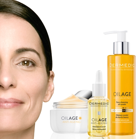 Dermedic Oilage Anti-Ageing crème de jour nourrissante pour restaurer la fermeté de la peau