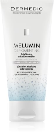Dermedic Melumin emulsione micellare detergente per pelli iperpigmentate