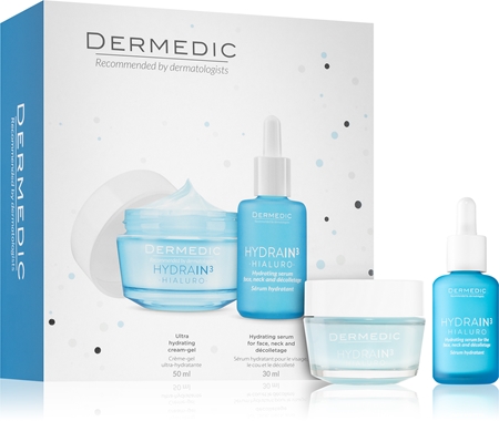 Dermedic Hydrain3 Hialuro set cadou pentru o hidratare intensa