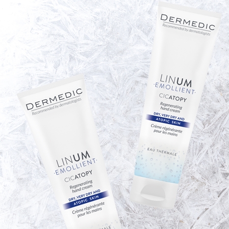 Dermedic Linum Emolient regenerierende Handcreme