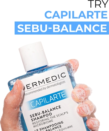 Dermedic Capilarte глибоко очищуючий шампунь для жирної шкіри голови