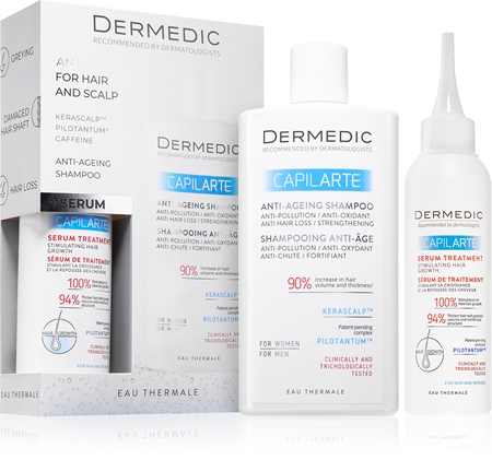 Dermedic Capilarte gift set for hair growth stimulation
