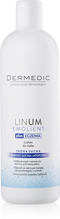 Dermedic Linum Emolient telové mlieko pre suchú až atopickú pokožku