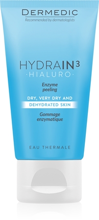 Dermedic Hydrain3 Hialuro enzymatic scrub for dehydrated dry skin