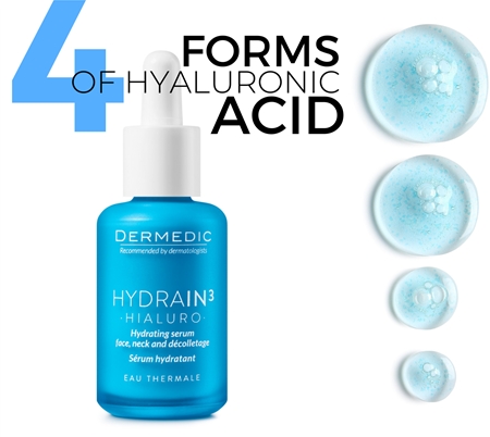 Dermedic Hydrain3 Hialuro hydratační pleťové sérum pro suchou až velmi suchou pleť