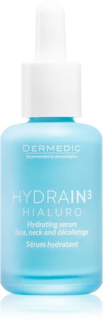 Dermedic Hydrain3 Hialuro hidratáló arcszérum száraz és nagyon száraz bőrre