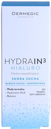 Dermedic Hydrain3 Hialuro maseczka nawilżająca