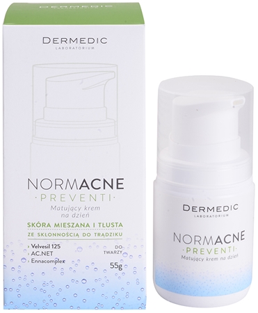 Dermedic Normacne Preventi matirajoča dnevna krema za mastno in mešano kožo